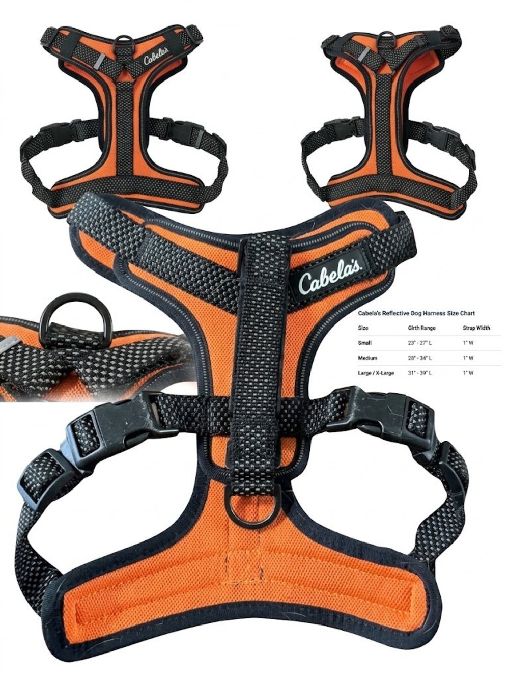 Cabela's Reflective Dog Harness